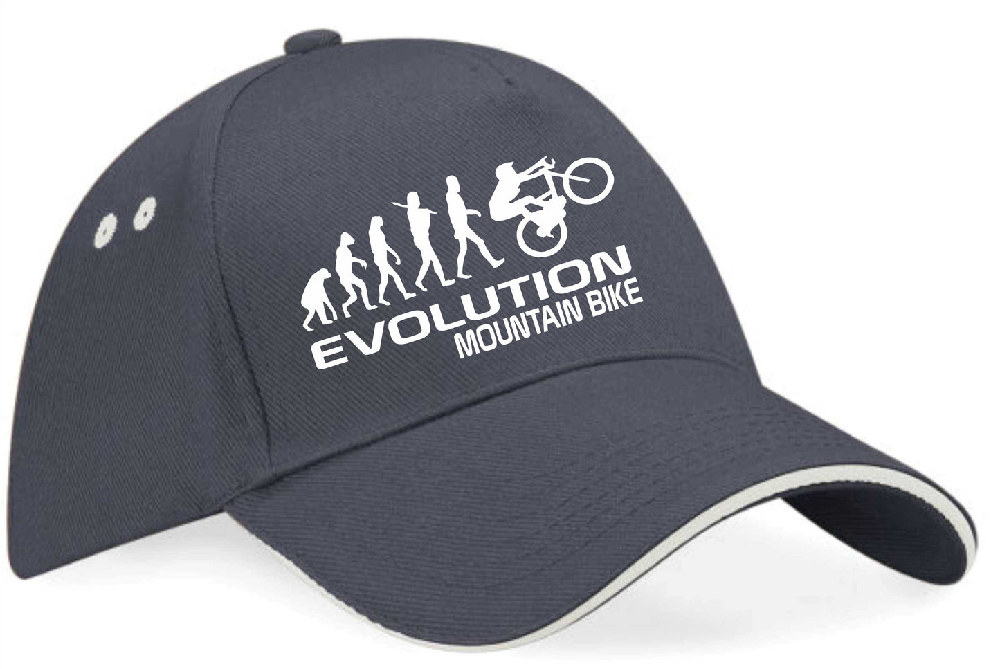 Evolution Of A Mountain Bike Baseball Cap Bikers Birthday Gift Unisex