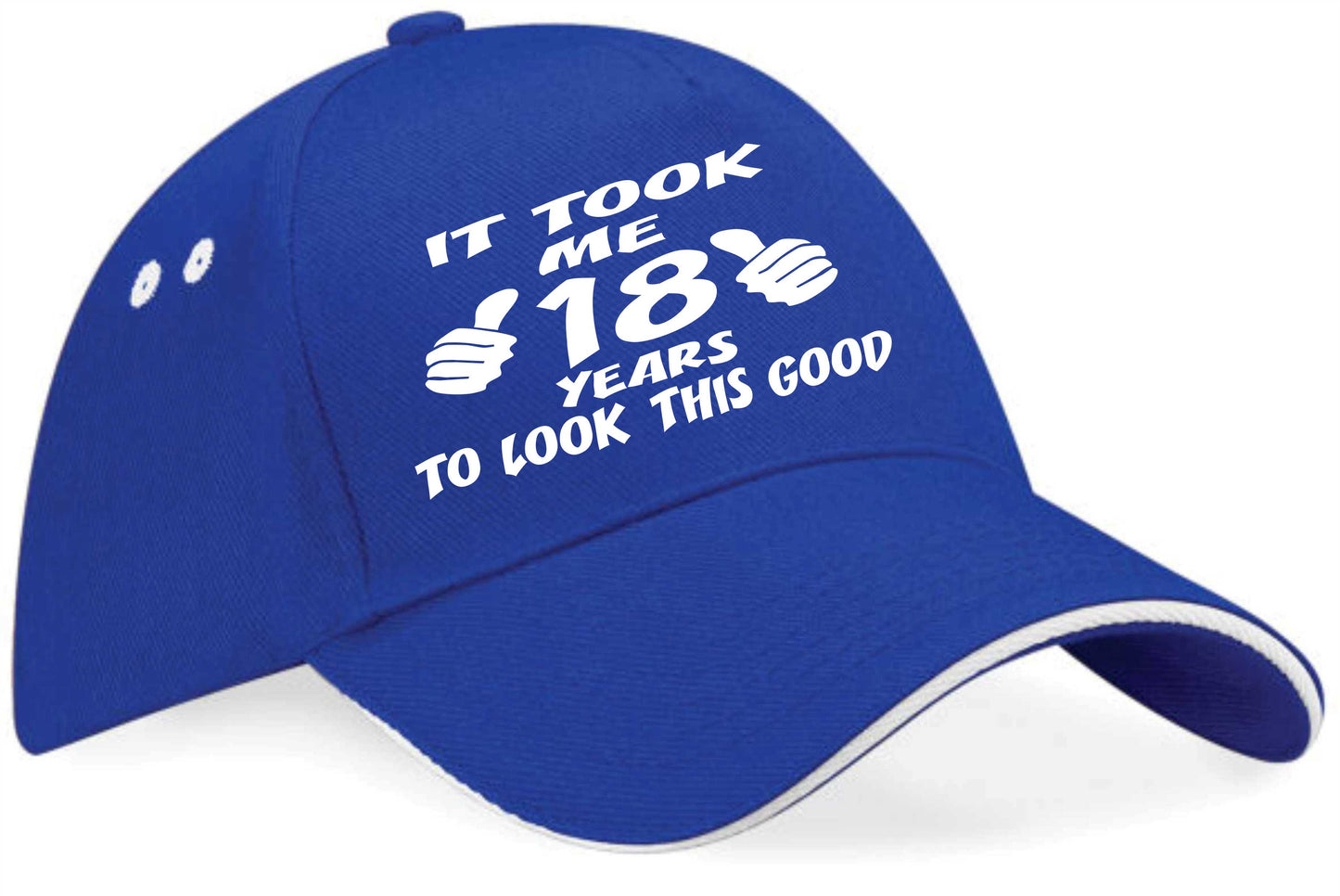 It Took 18 Years Look This Good Baseball Cap 18th Birthday Gift For Men & Women