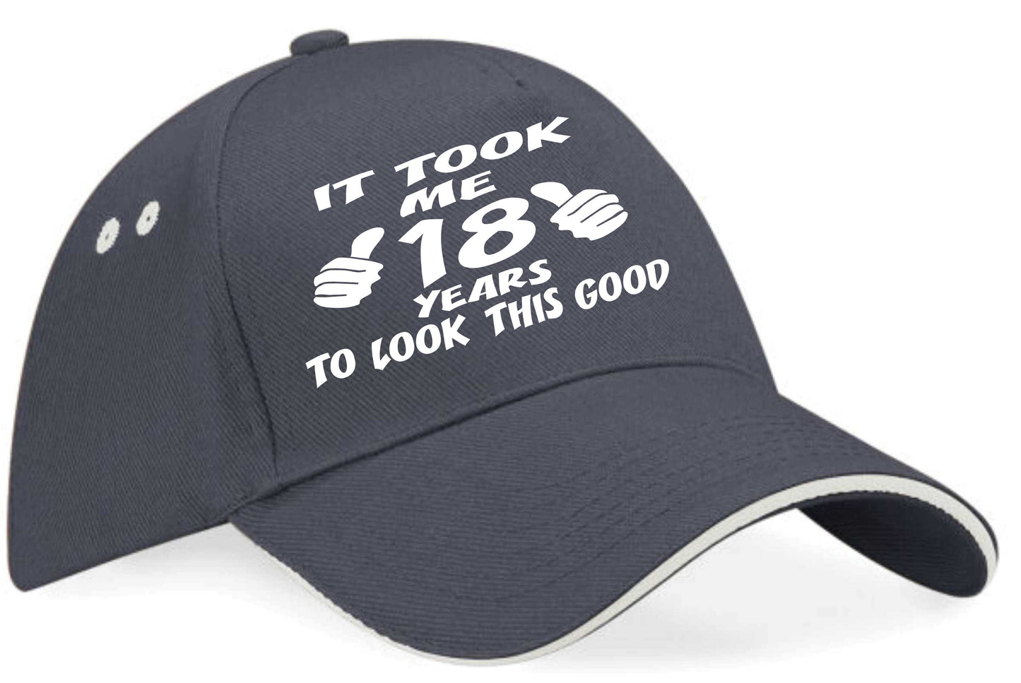 It Took 18 Years Look This Good Baseball Cap 18th Birthday Gift For Men & Women