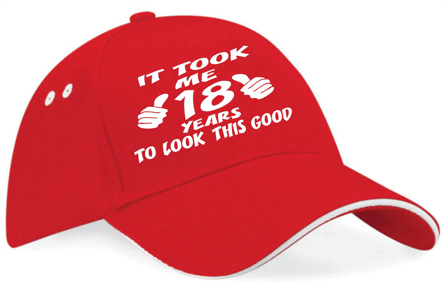 It Took 18 Years Look This Good Baseball Cap 18th Birthday Gift For Men & Women