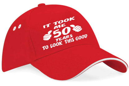 It Took 50 Years Look This Good Baseball Cap 50th Birthday Gift For Men & Women