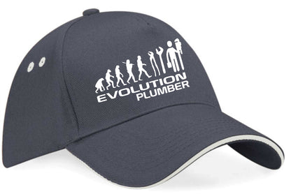 Evolution Of A Plumber Baseball Cap Worked Related Birthday Gift For Men & Women