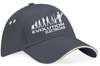Evolution Of A Electrician Baseball Cap Worked Related Gift For Men & Women