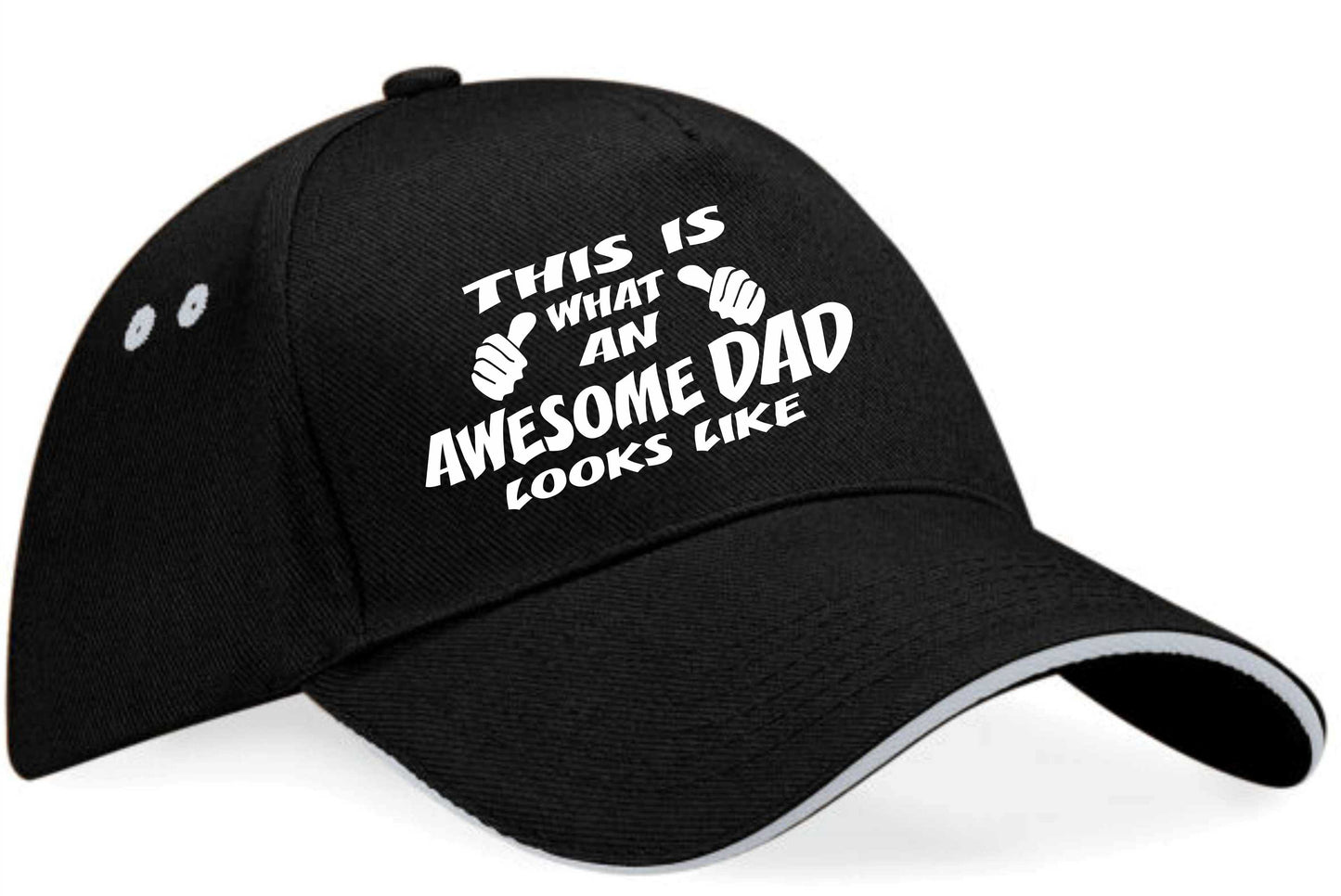 This Is What Awesome Dad Looks Like Baseball Cap Birthday Gift For Men