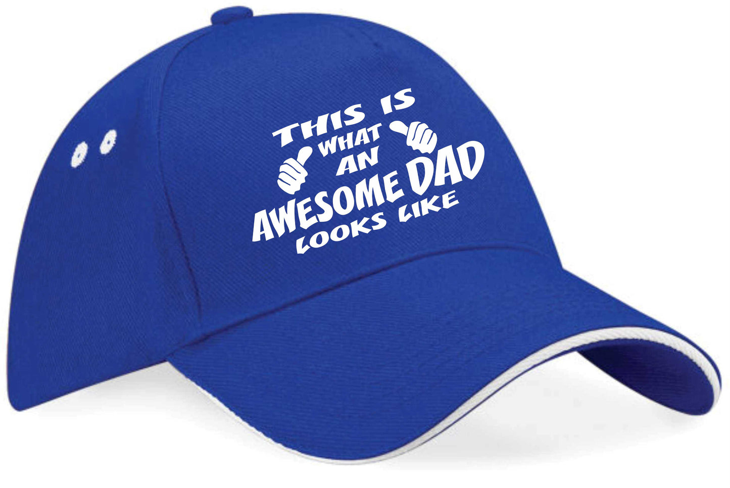 This Is What Awesome Dad Looks Like Baseball Cap Birthday Gift For Men