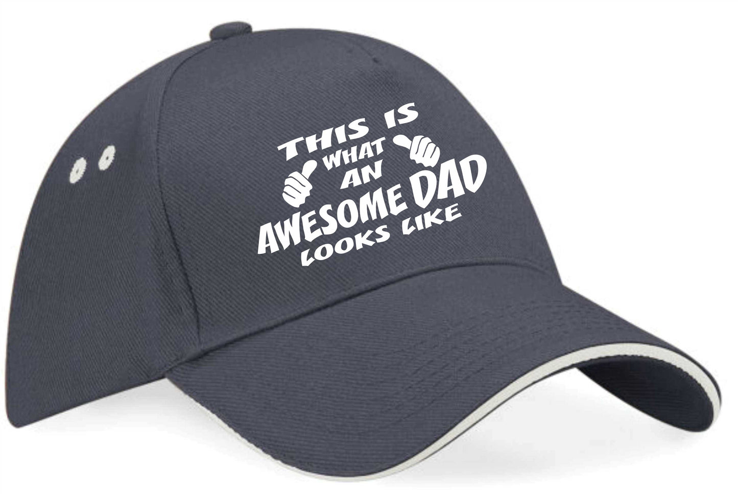This Is What Awesome Dad Looks Like Baseball Cap Birthday Gift For Men