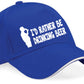 I'd Rather Be Drinking Beer Baseball Cap Funny Birthday Gift For Men & Women