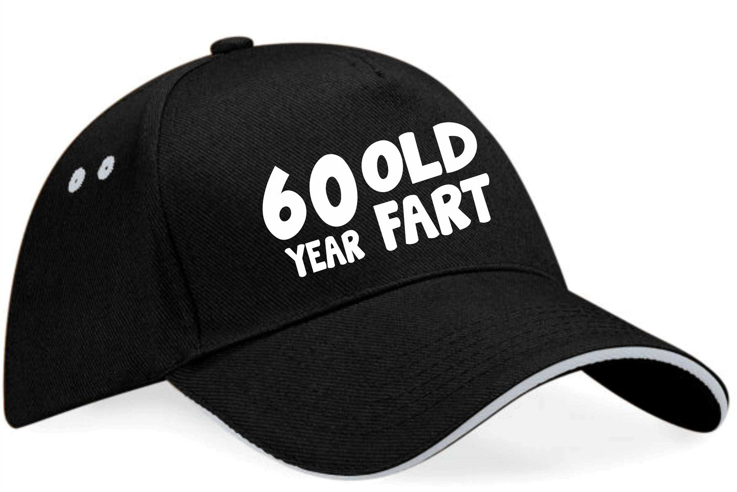 60 Year Old Fart Baseball Cap 60th Birthday Gift For Men & Women