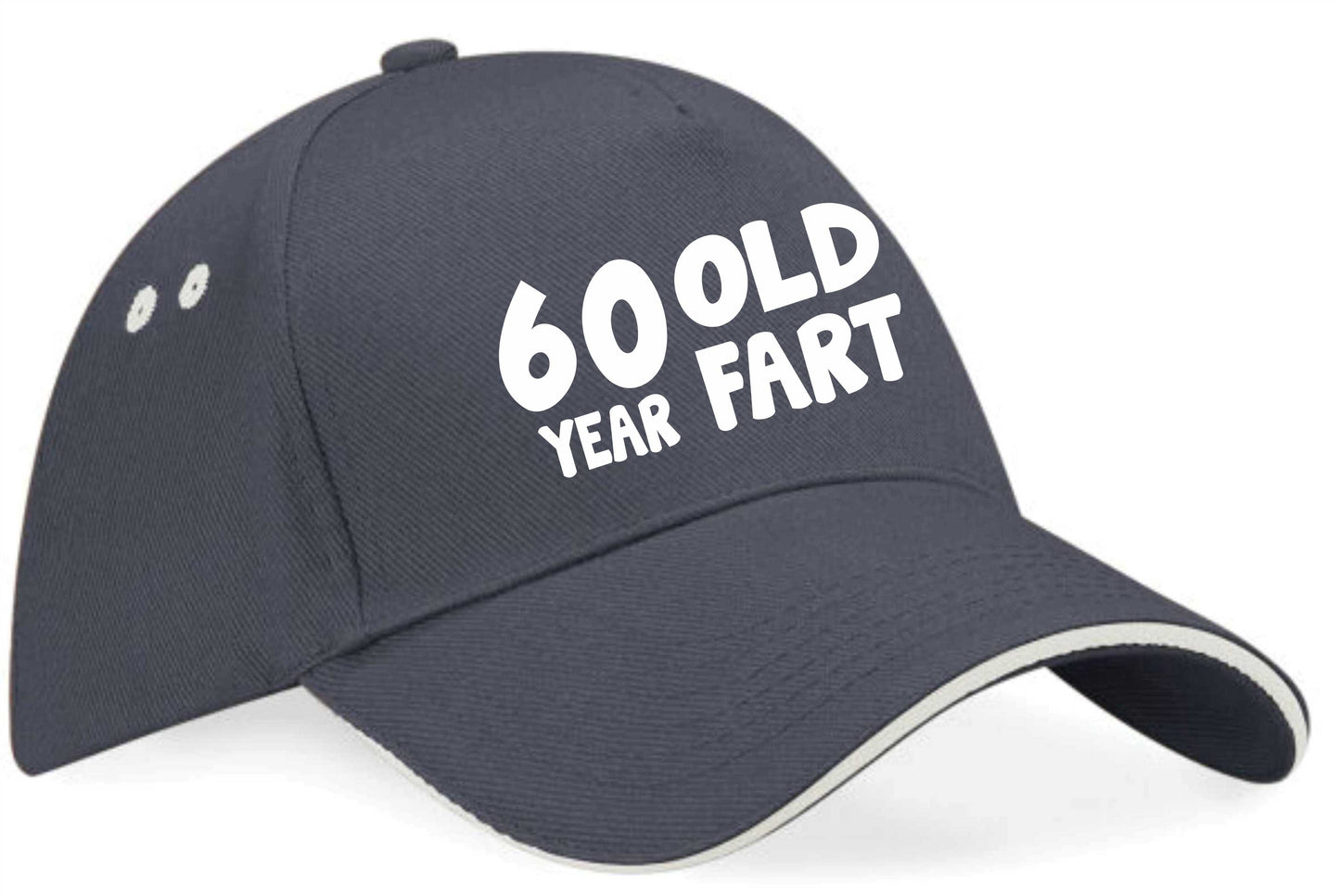 60 Year Old Fart Baseball Cap 60th Birthday Gift For Men & Women