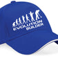 Evolution Of A Builder Baseball Cap Funny Birthday Gift For Men & Women