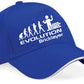 Evolution Of A Bricklayer Baseball Cap Funny Birthday Gift For Men & Women