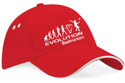 Evolution Of Badminton Baseball Cap Sports Birthday Gift For Men & Women
