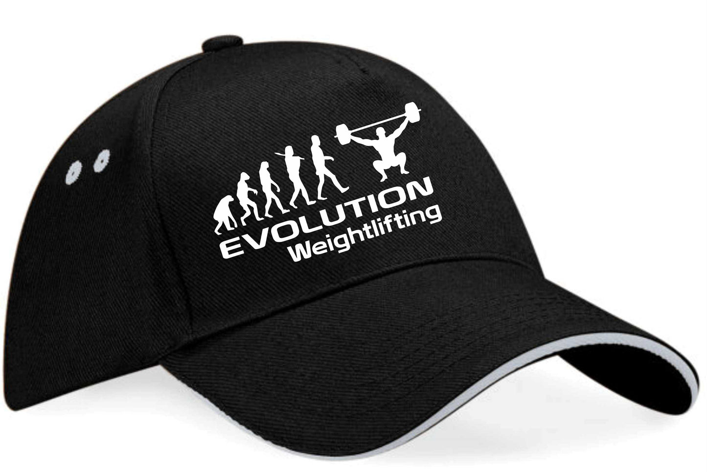 Evolution Of Weightlifting Baseball Cap Sports Fan Gift For Men & Women