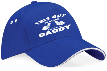 This Guy Going To B A Daddy Baseball Cap New Dad Gift For Men