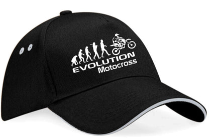 Evolution Of Motocross Baseball Cap Sports Fan Gift For Men & Women