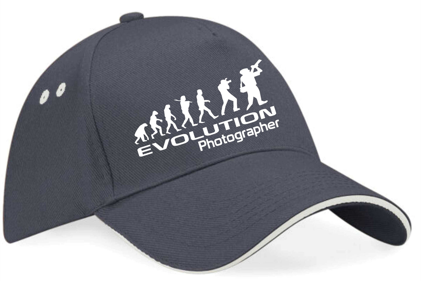 Evolution Of Photographer Baseball Cap Work Related Gift For Men & Women