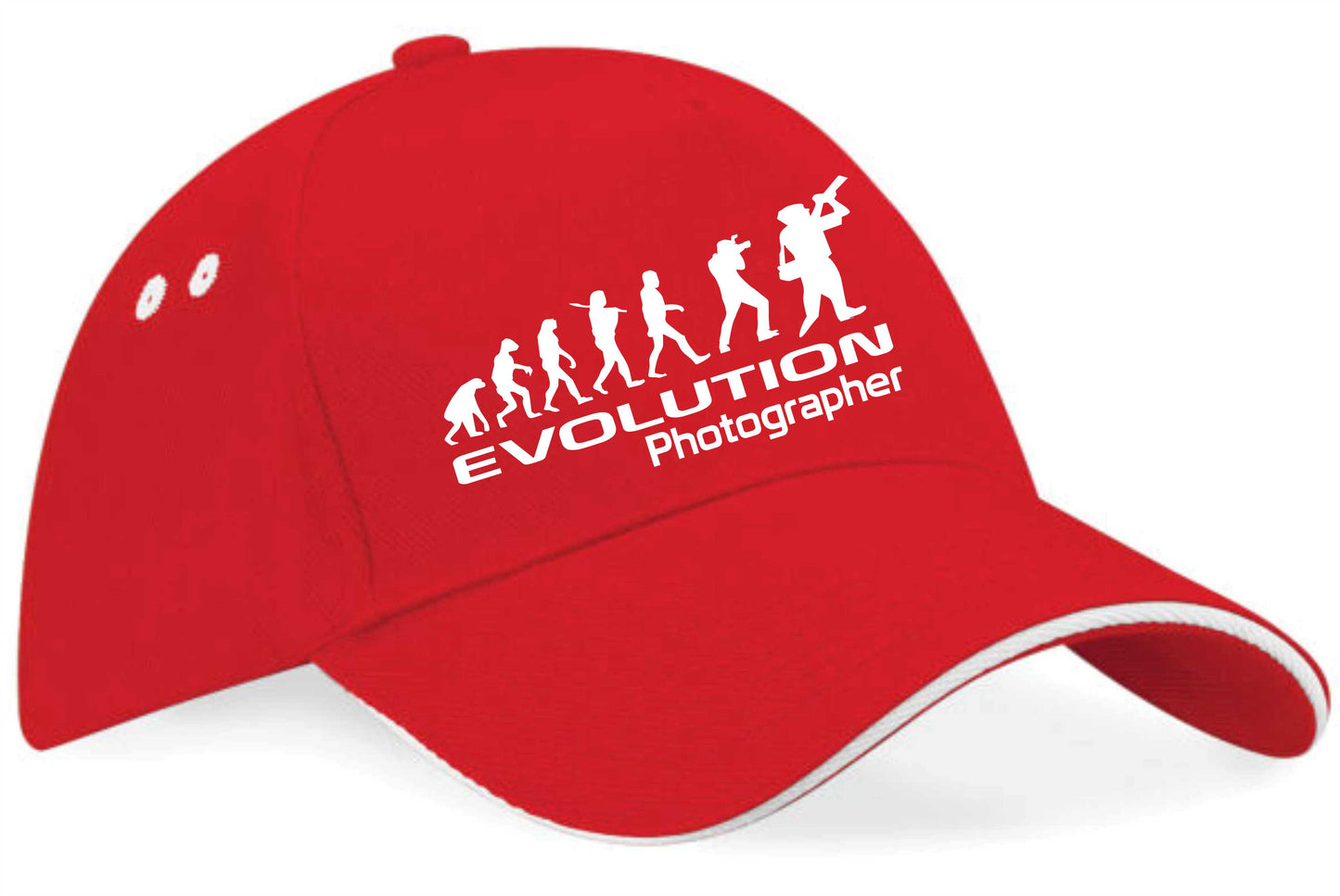 Evolution Of Photographer Baseball Cap Work Related Gift For Men & Women