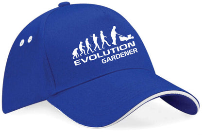 Evolution Of A Gardener Baseball Cap Work Related Gift For Men & Women