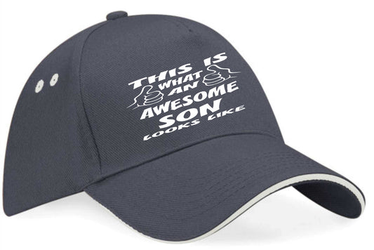 This Is What Awesome Son Looks Like Baseball Cap Birthday Gift For Men