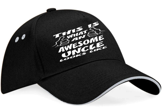 This Is What Awesome Uncle Looks Like Baseball Cap Birthday Gift For Men