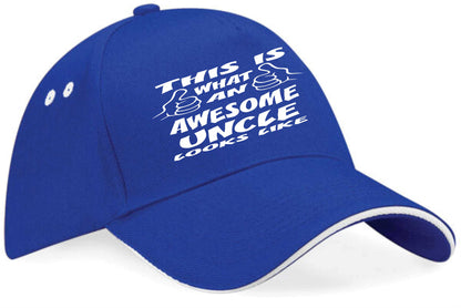 This Is What Awesome Uncle Looks Like Baseball Cap Birthday Gift For Men