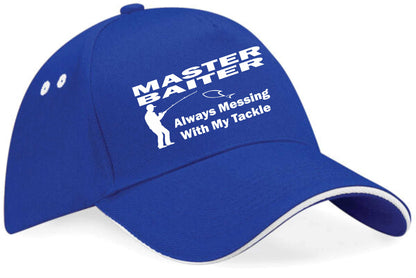 Master Baiter Baseball Cap Fishermans Fishing Gift For Men & Women