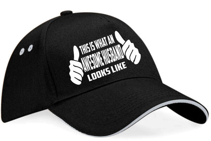 This Is What Awesome Husband Looks Like Baseball Cap Birthday Gift For Men