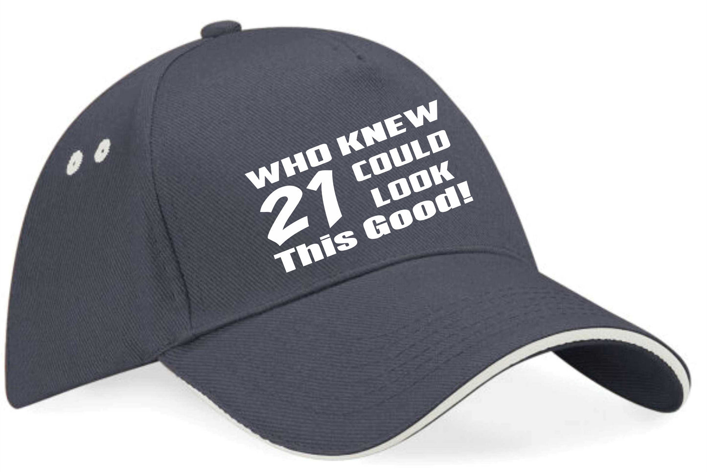 Who Knew 21 Look This Good Baseball Cap 21st Birthday Gift For Men & Women