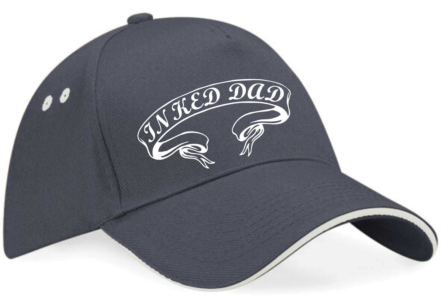 Inked Dad Baseball Cap Tattoo Fan Birthday Gift For Men & Women