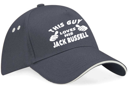 This Guy Loves His Jack Russell Baseball Cap Dog Lover Birthday Gift For Men