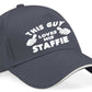 This Guy Loves His Staffie Baseball Cap Dog Lover Birthday Gift For Men