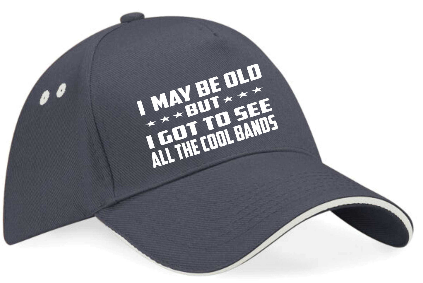 May Be Old Seen Cool Bands Baseball Cap Birthday Gift For Men & Ladies