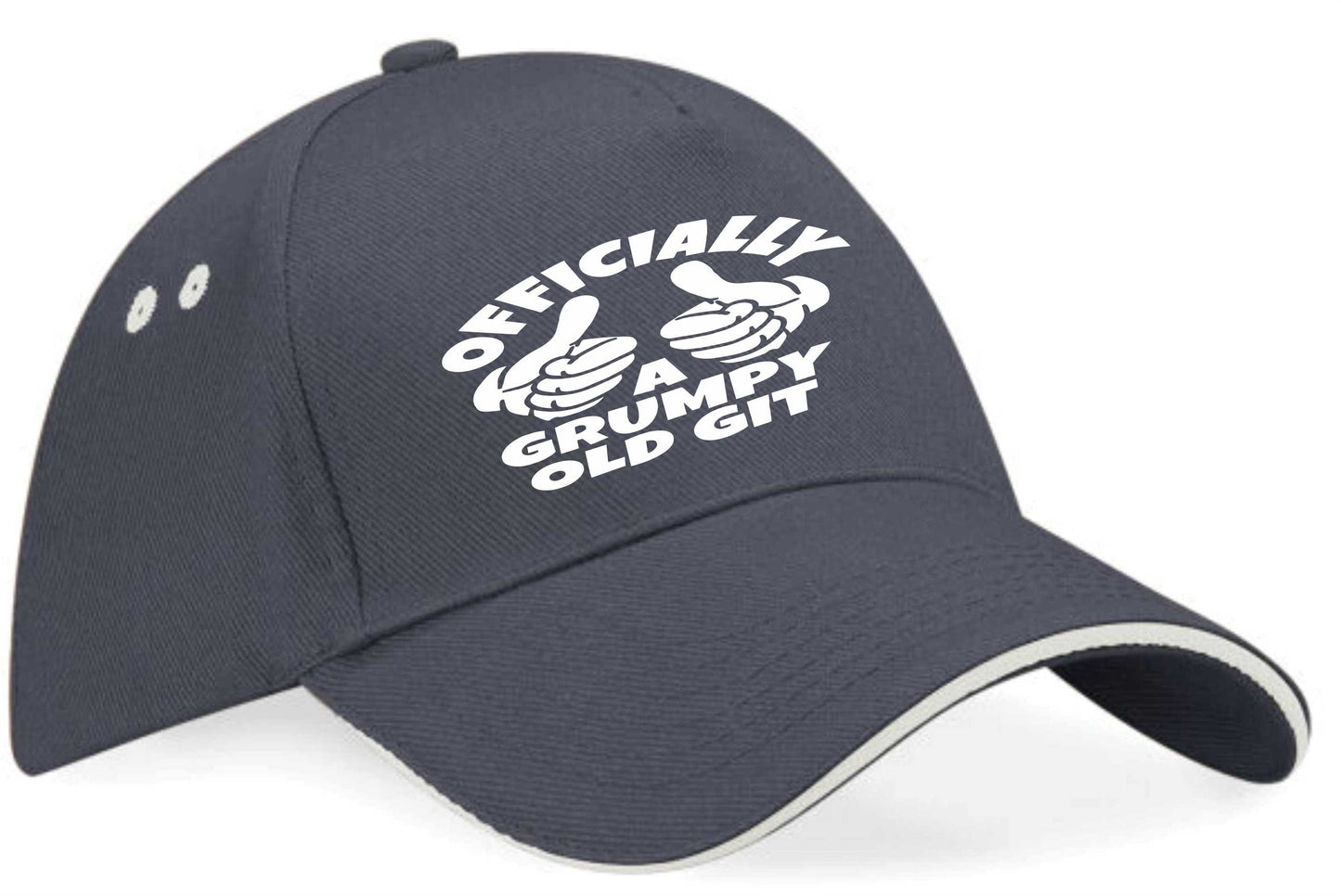 Officially Grumpy Old Git Baseball Cap Birthday Gift For Men & Ladies