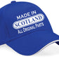 Made In Scotland Baseball Cap Scottish Lover Gift For Men & Ladies