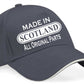 Made In Scotland Baseball Cap Scottish Lover Gift For Men & Ladies