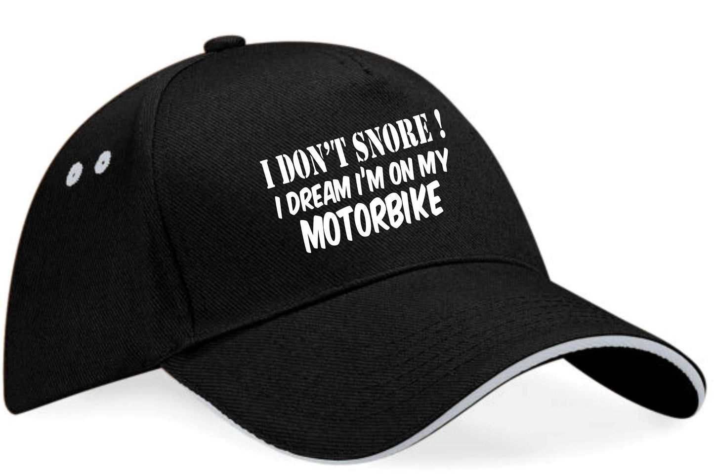 I Dream Of Motorbikes Baseball Cap Biker Lover Gift For Men & Ladies