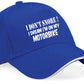 I Dream Of Motorbikes Baseball Cap Biker Lover Gift For Men & Ladies