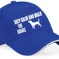 Keep Calm Walk The Beagle Baseball Cap Dog Lovers Gift For Men & Ladies