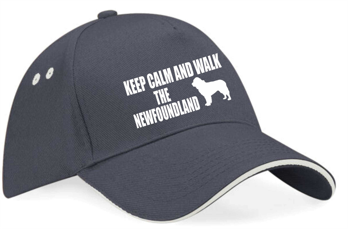 Keep Calm Walk The Newfoundland Baseball Cap Dog Lovers Gift For Men & Ladies