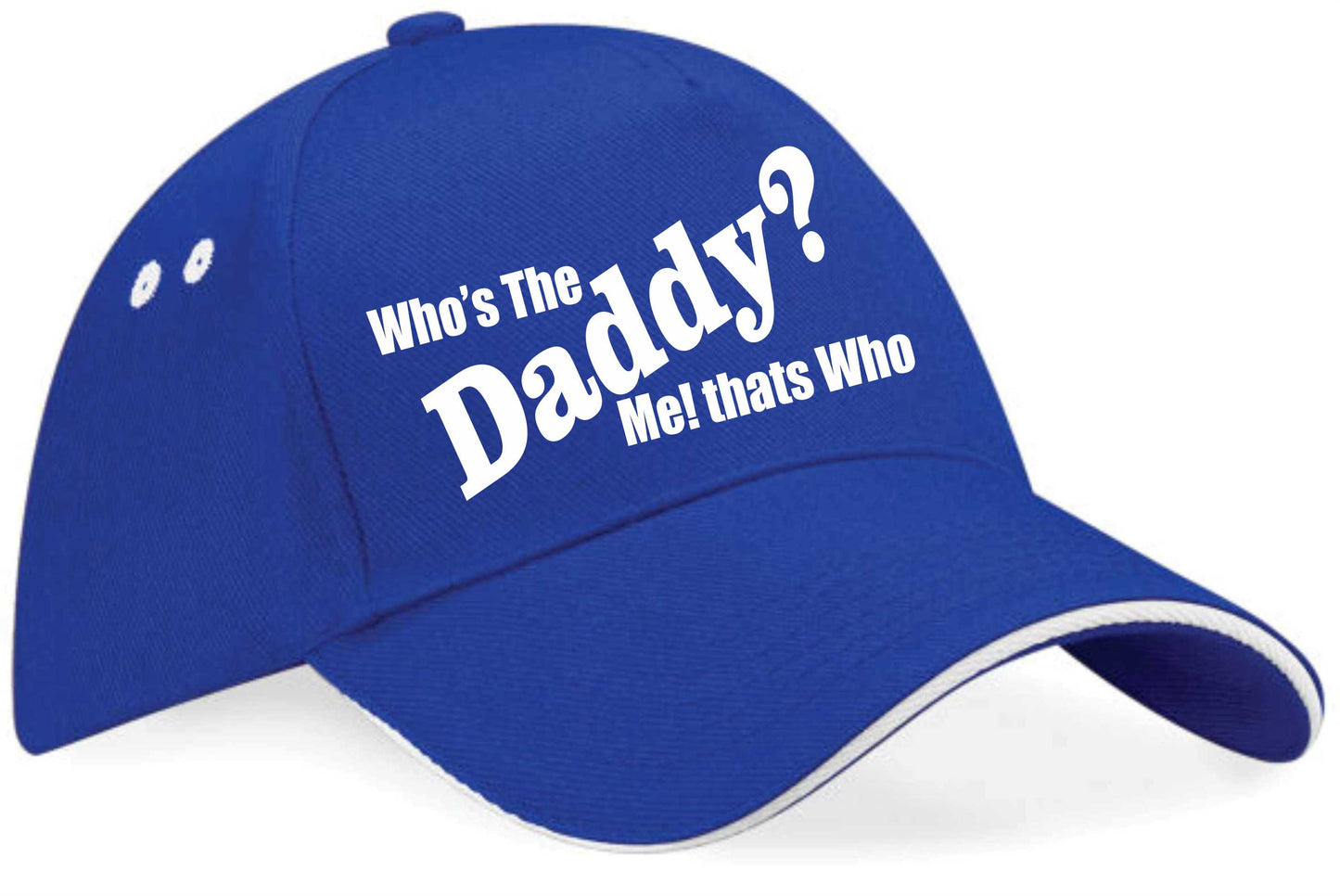 Who's The Daddy Baseball Cap New Dad New Baby Gift For Men