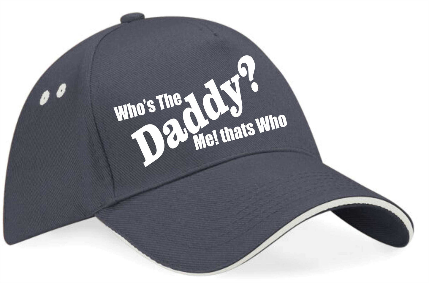 Who's The Daddy Baseball Cap New Dad New Baby Gift For Men