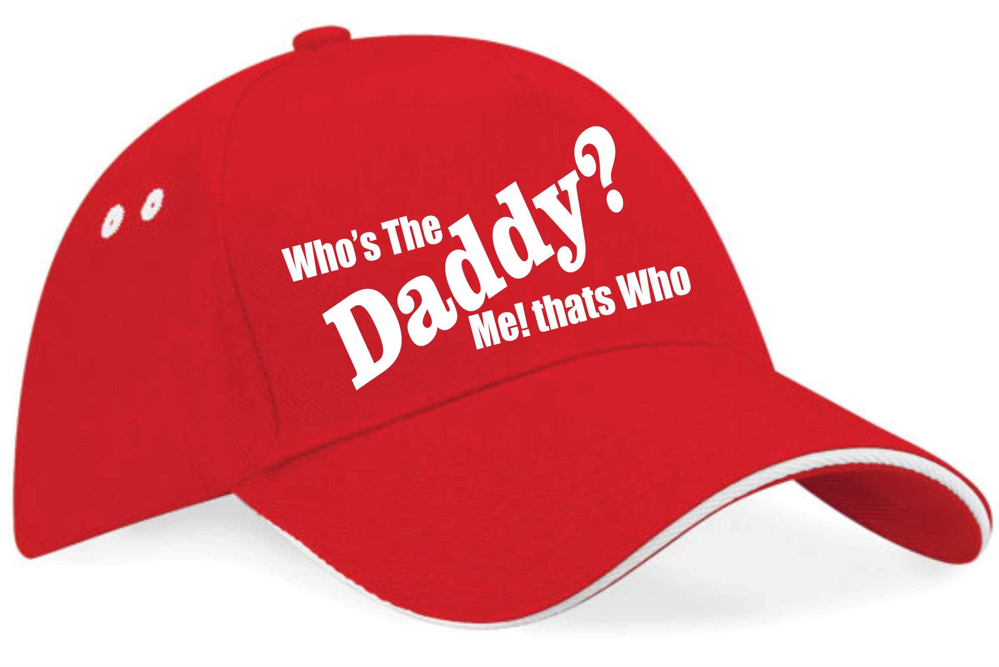 Who's The Daddy Baseball Cap New Dad New Baby Gift For Men – Print4u