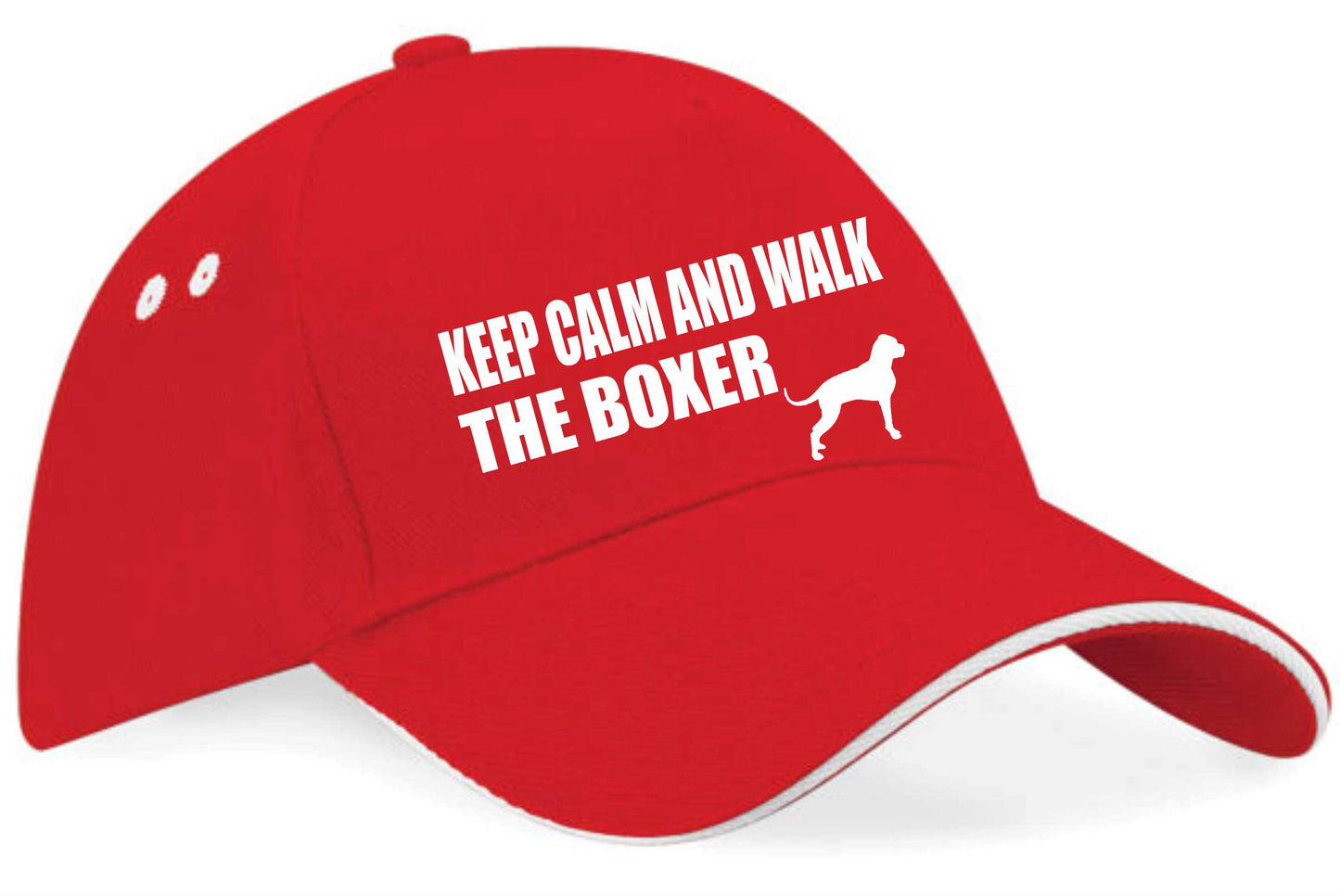 Keep Calm Walk The Boxer Baseball Cap Dog Lovers Gift For Men & Ladies