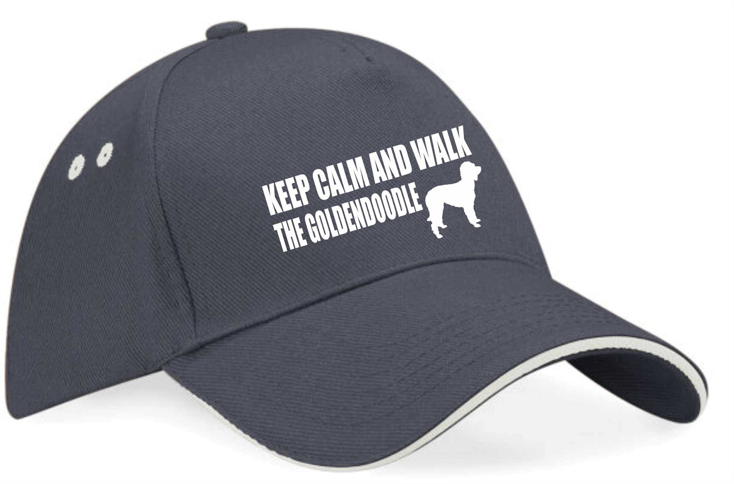 Keep Calm Walk The Goldendoodle Baseball Cap Dog Lovers Gift For Men & Ladies