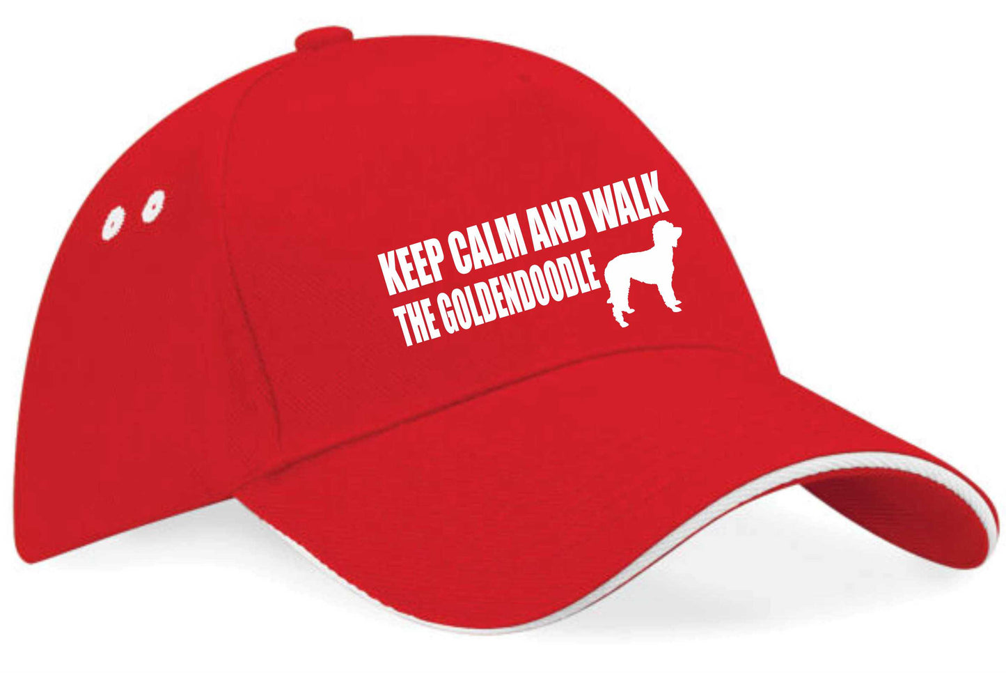 Keep Calm Walk The Goldendoodle Baseball Cap Dog Lovers Gift For Men & Ladies