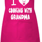 I Love Cooking with My Grandma Childs Baking Cooking Apron