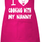 I Love Cooking with My Nanny Childs Baking Cooking Apron