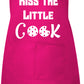 Kiss the Little Cook Childs Kitchen Apron