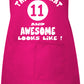 11th Birthday Baking Cooking Crafting Apron