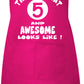 5th Birthday Gift Baking Cooking Crafting Apron